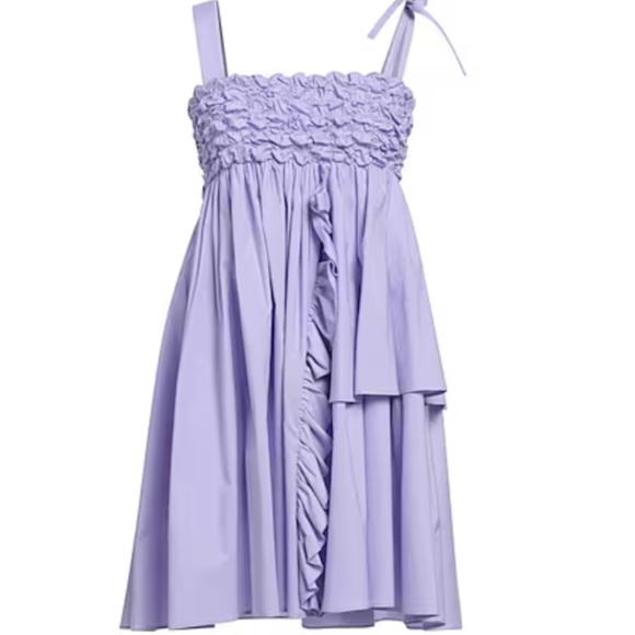 Vivetta Lilac Mini Dress Size 42/Large - Picture 1 of 11